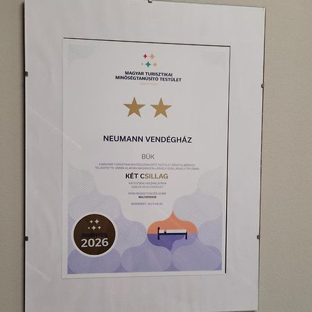 Gaestehaus Neumann Bük Dış mekan fotoğraf