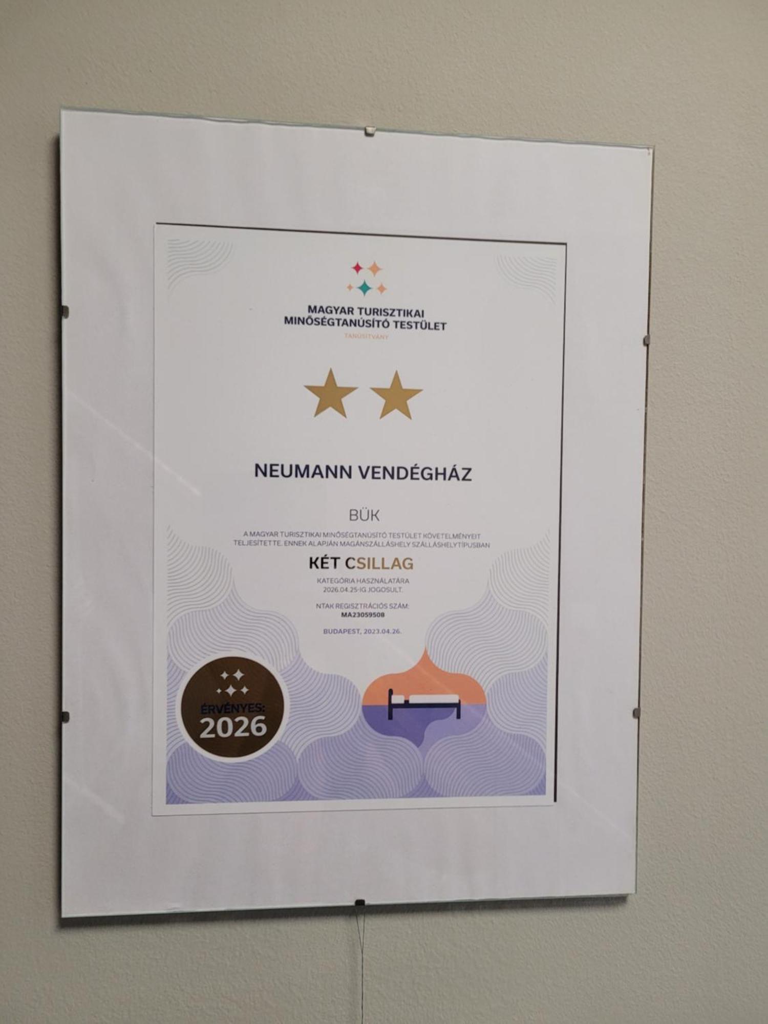 Gaestehaus Neumann Bük Dış mekan fotoğraf